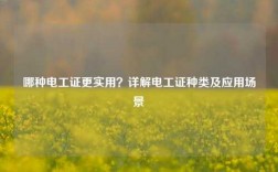 哪種電工證更實(shí)用？詳解電工證種類(lèi)及應(yīng)用場(chǎng)景