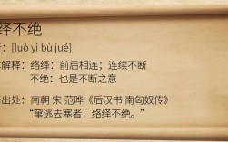 絡(luò)繹不絕是什么意思_近義詞_來源