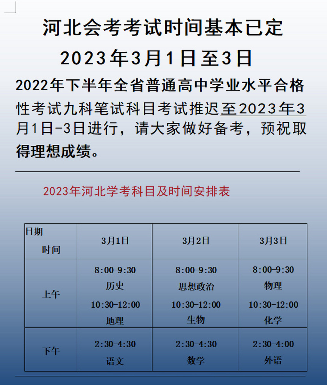 河北高考考幾天(單招沒過怎么補錄)-圖1