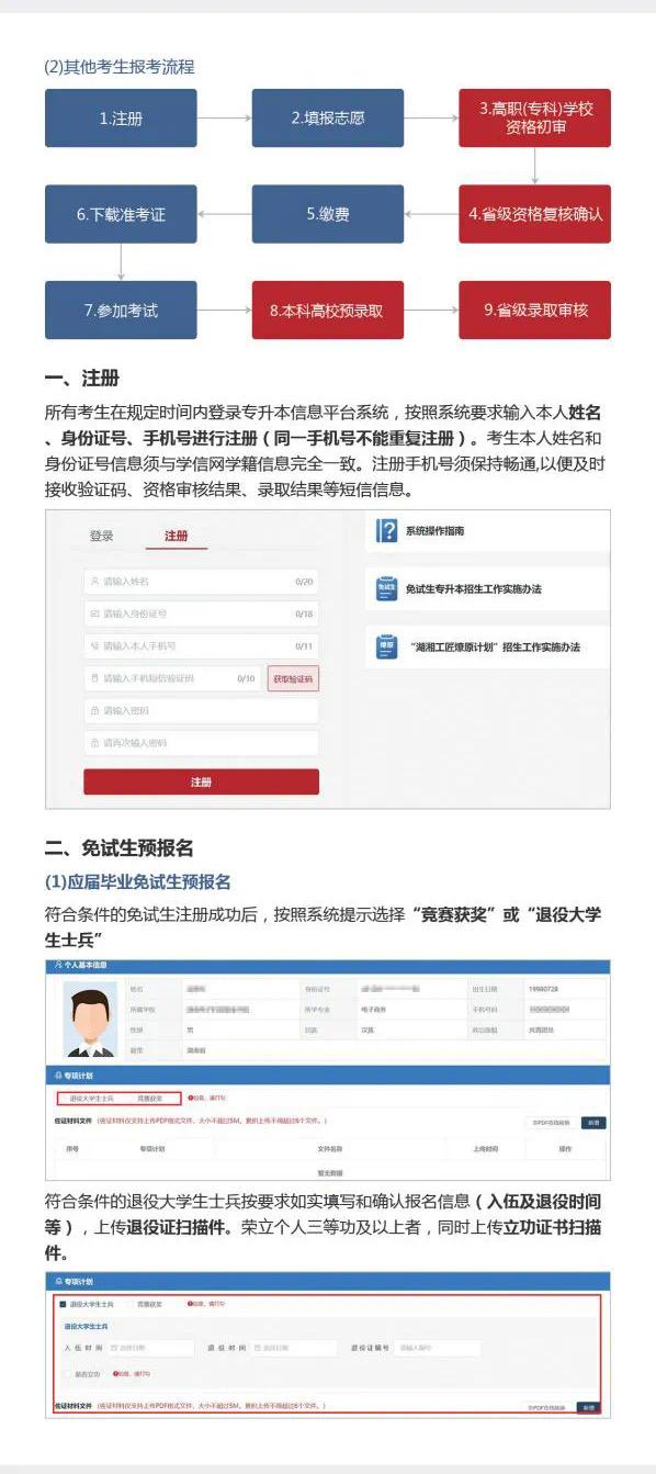 湖南專升本報(bào)名入口官網(wǎng)-圖1
