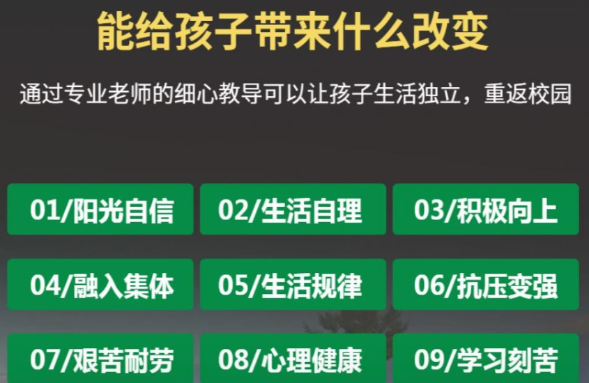 問題少年叛逆行為干預學校-正規青少年心理健康成長基地-圖2